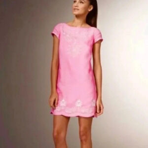 Lilly Pulitzer Pink Sheath Mini Dress